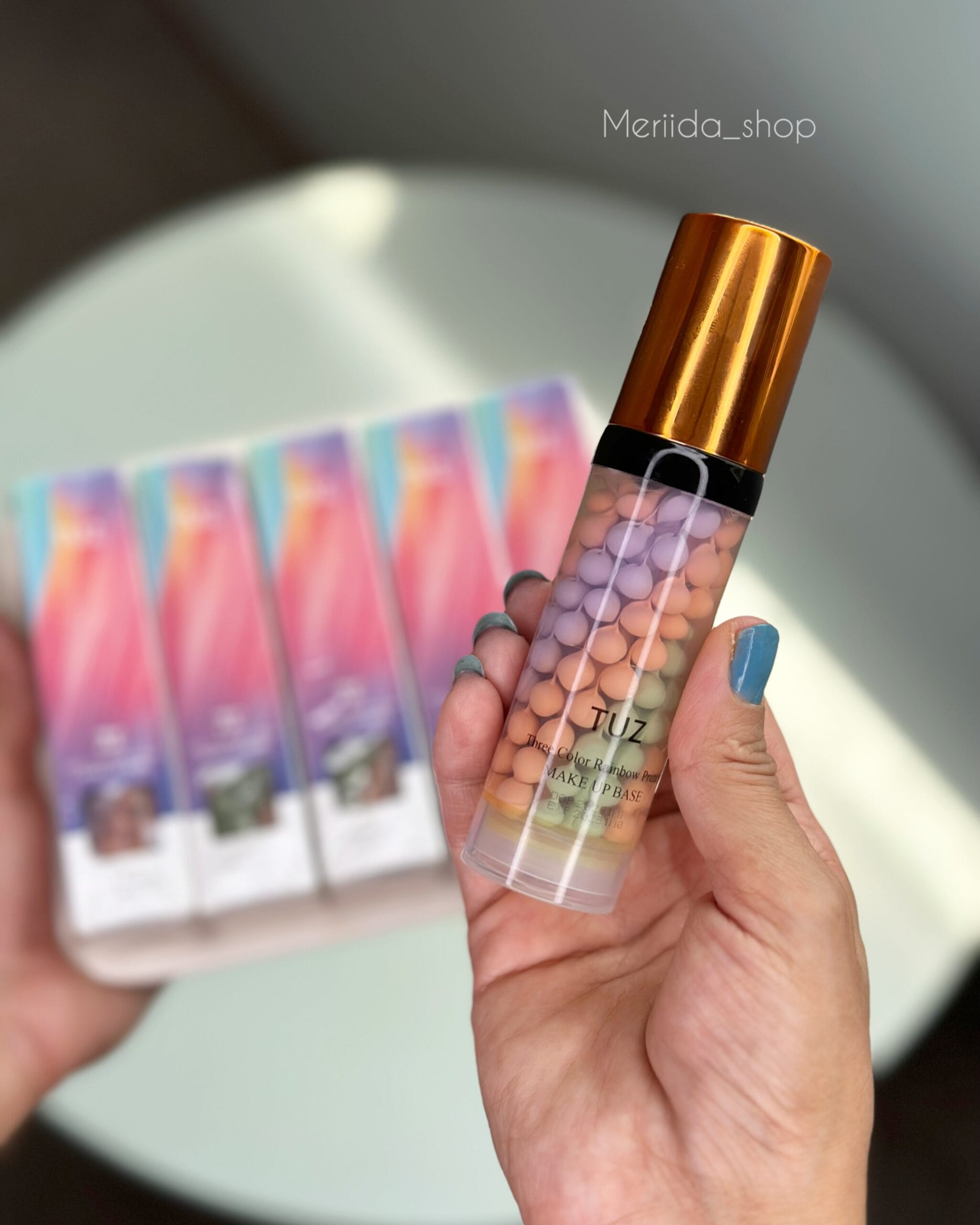 photo-output پرایمر رنگین کمونی