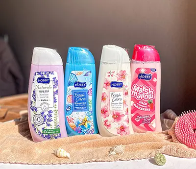 12یل شامپو بدن هوبی