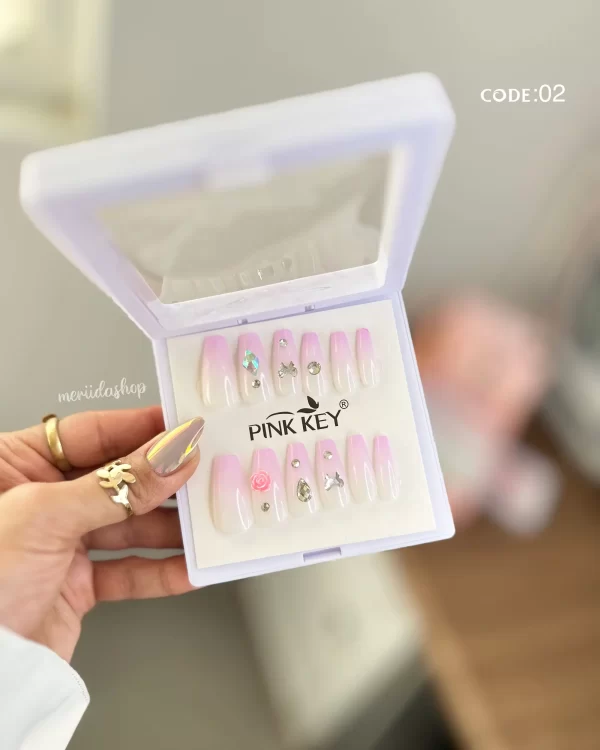 ناخن مصنوعی طرح کاشت کد stars-nail - تصویر 3