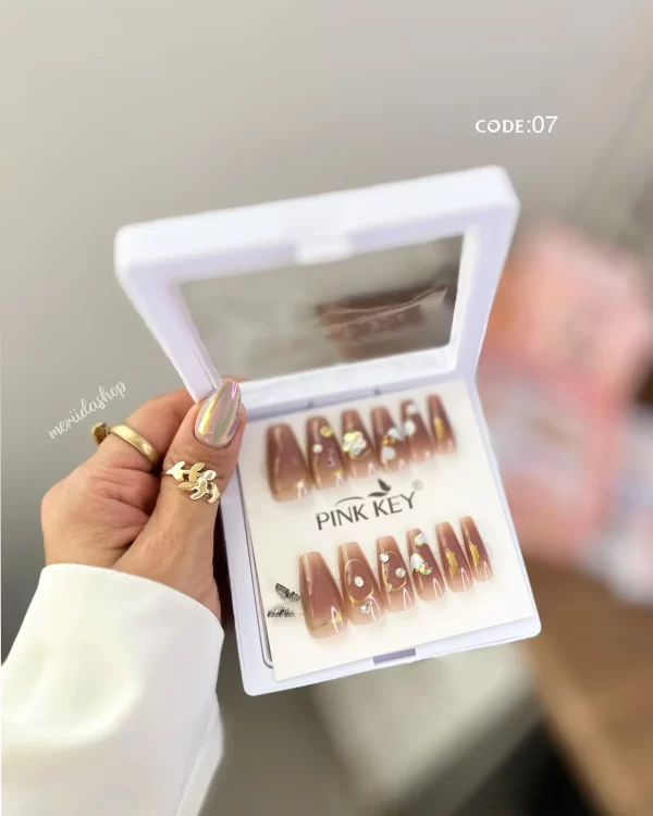 ناخن مصنوعی طرح کاشت کد stars-nail - تصویر 8