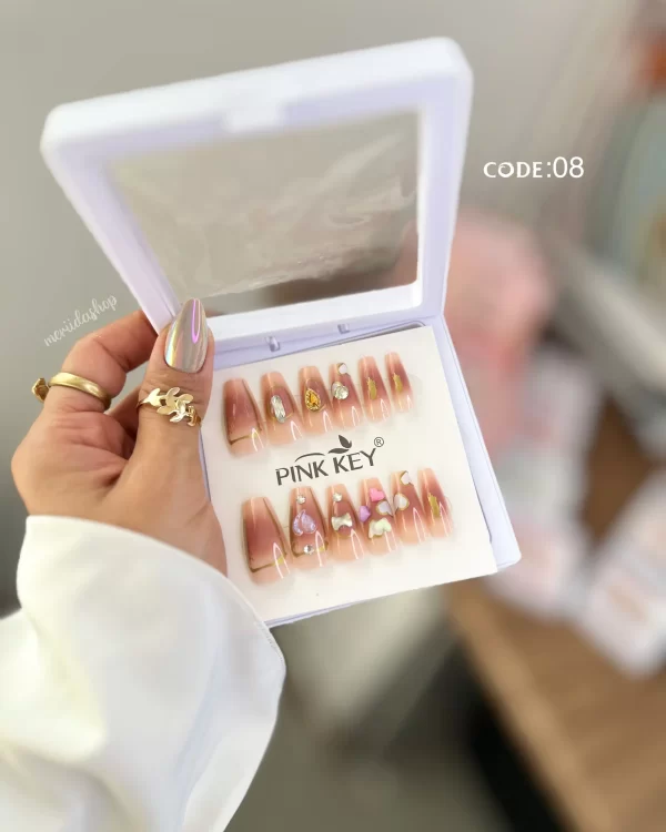 ناخن مصنوعی طرح کاشت کد stars-nail - تصویر 9