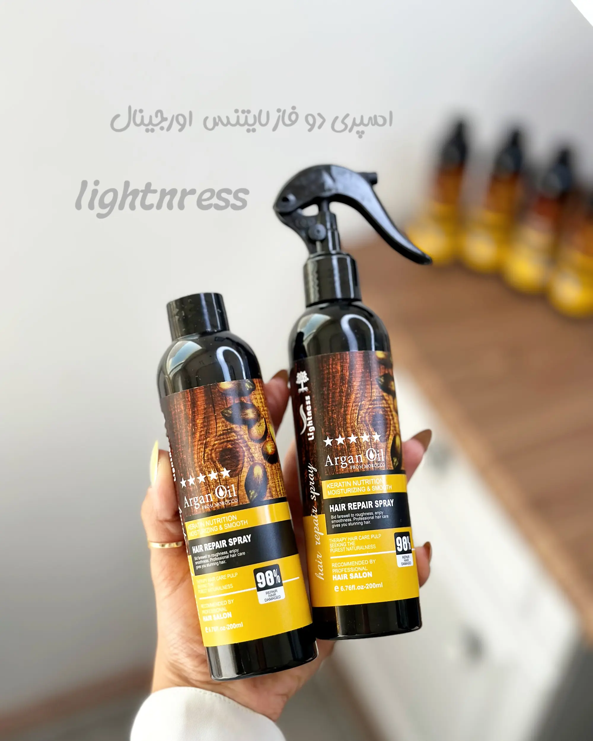 2025_11_02_02_15_IMG_2369 اسپری دو فاز مو آرگان لایتنس اورجینال