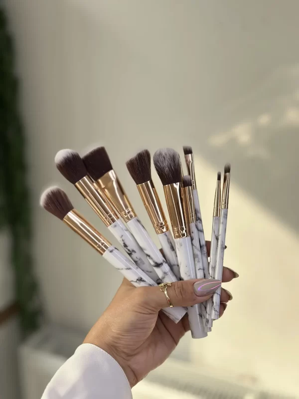 ست براش 10 تکه طرح ماربل - تصویر 6